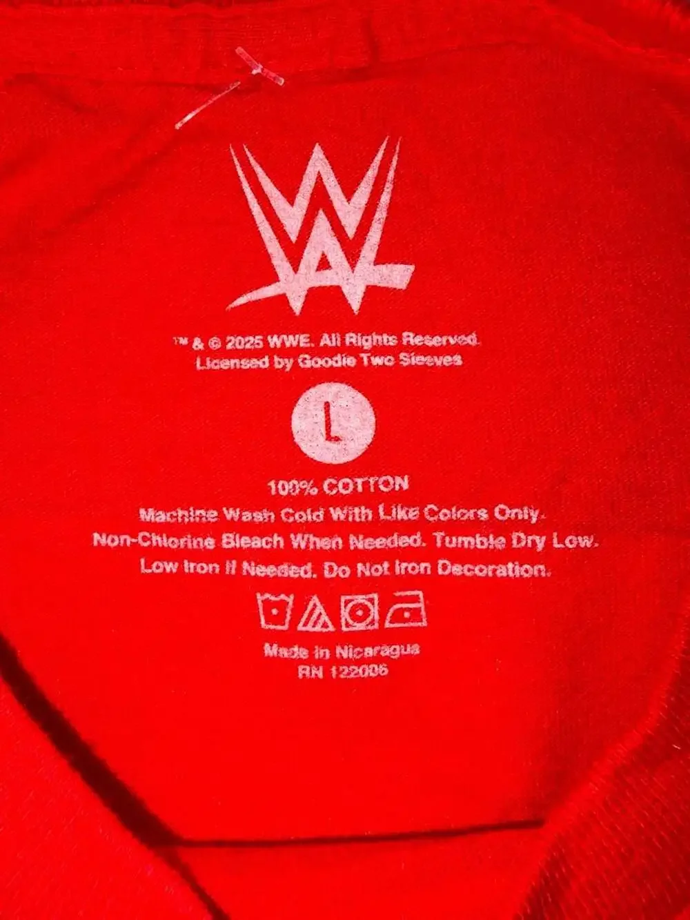 WWE John Cena Last Time Is Now Farewell Tour 2025 Red T-Shirt